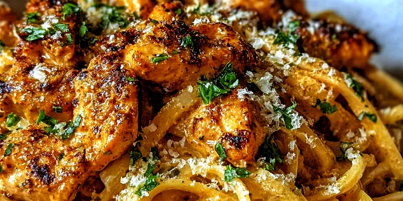 Easy Cowboy Butter Chicken Linguine for Busy Evenings
