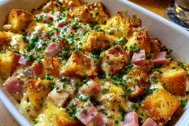 Cooking process showing eggs being poached in simmering water and preparing hollandaise sauce in a bowl.