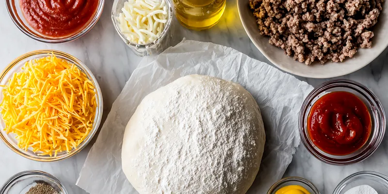 Epic Bacon Cheeseburger Pizza
