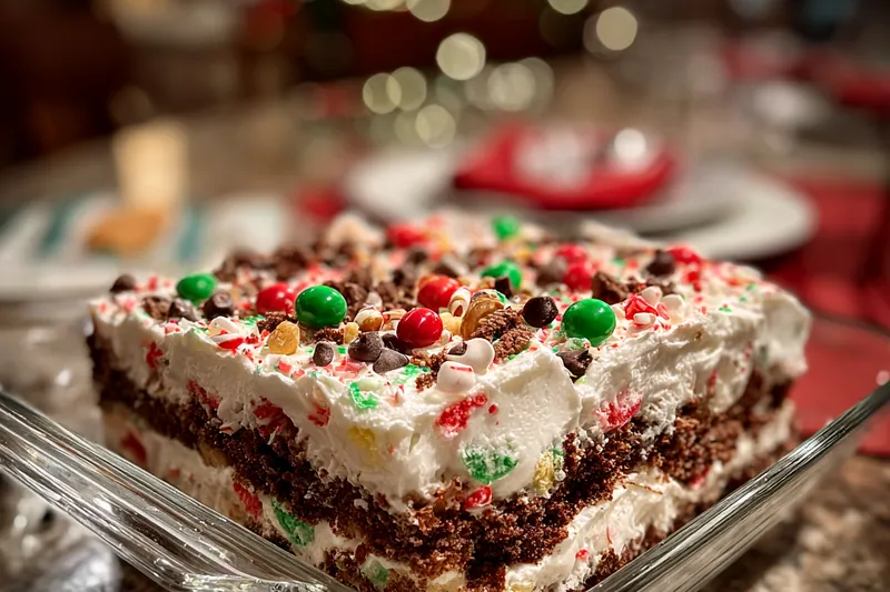 The process of mixing dough for Festive Cookie Delight, showcasing the creamy texture before adding mix-ins.