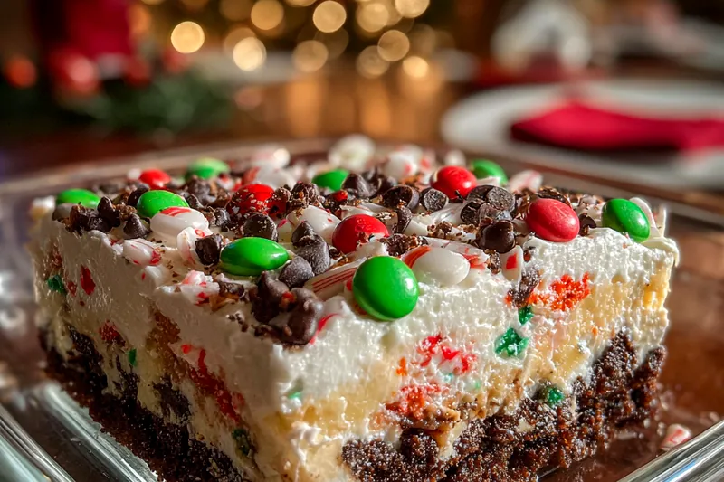 An assortment of ingredients including flour, butter, and chocolate chips for Festive Cookie Delight.