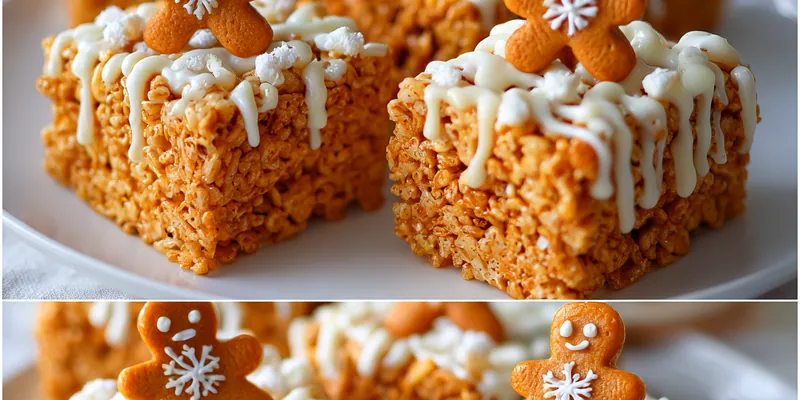 Festive Ginger Krispies