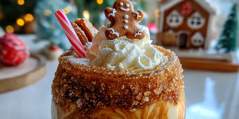 Festive Gingerbread Cocktail
