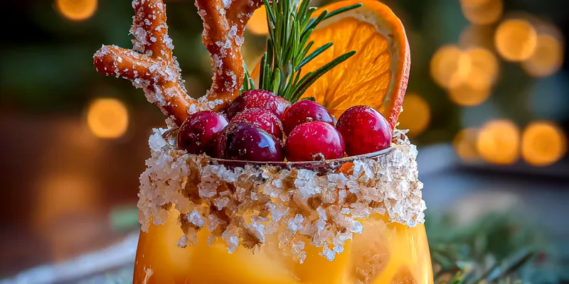 Festive Orange Cranberry Drink