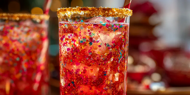 Festive Sparkling Holiday Punch