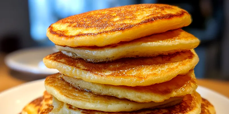 Fluffy Golden Breakfast Pancakes