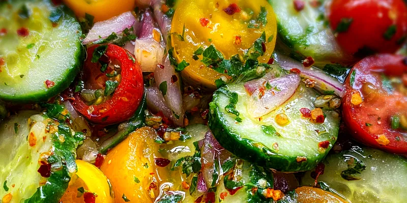 Fresh Marinated Vegetable Medley