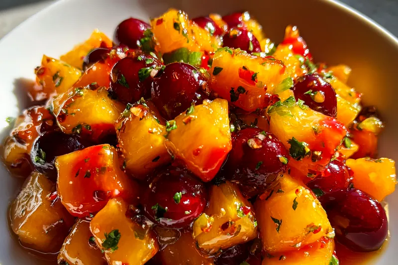 Fresh ingredients for Fresh Summer Fruit Medley