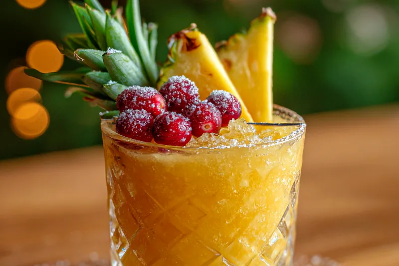 Cooking process for Frosted Pineapple Cooler