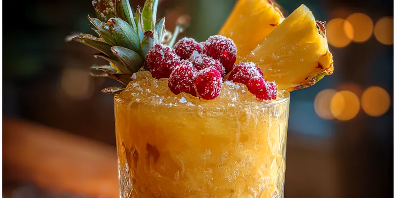 Frosted Pineapple Cooler