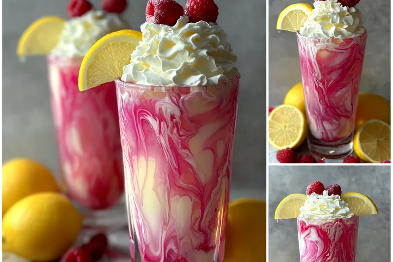 Cooking process for Fruity Lemon Raspberry Swirl