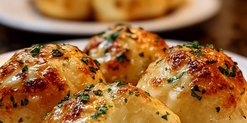 Garlic Butter Cheese Bombs
