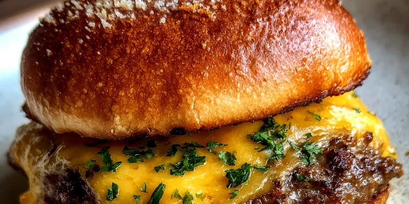 Savory Garlic Cheeseburger Delights