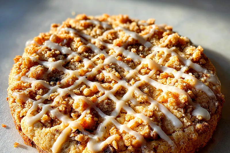Baking process of Gilmore Coffee Cookies showing the cookies on a baking sheet.