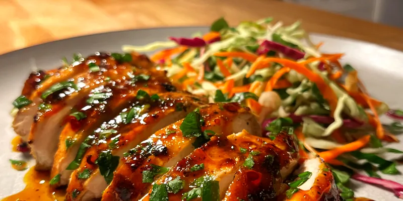 Glazed Herb Chicken Delight
