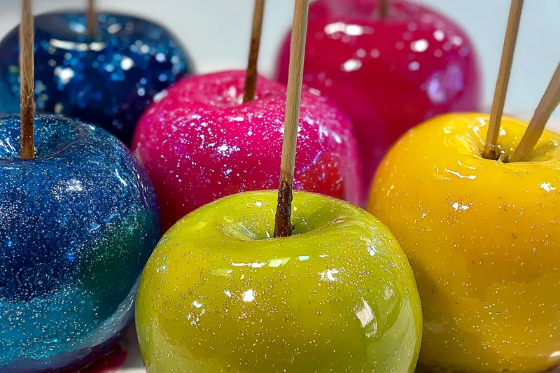 Cooking process for Glowing Candy Coated Apples