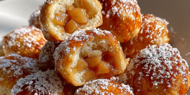 Golden Apple Pastry Bites