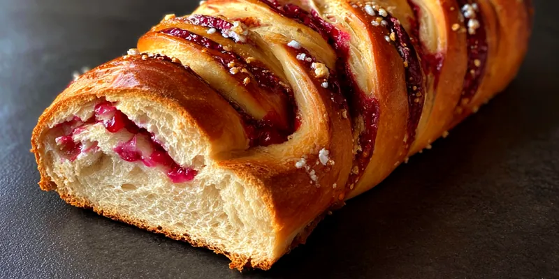 Golden Berry Twist Loaf