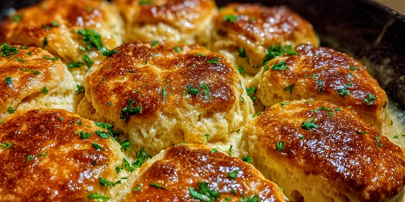 Golden Biscuit Casserole Delight