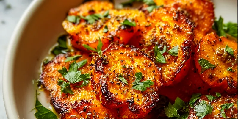 Golden-Edged Carrot Bites