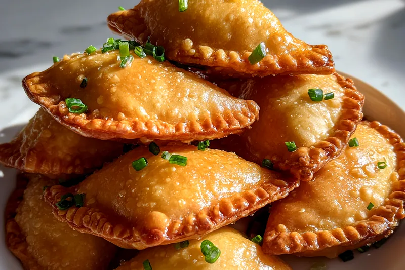 Fresh ingredients for Golden Fried Crab Triangles
