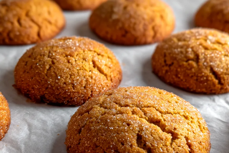 Fresh ingredients for Golden Sugary Cornbread Cookies