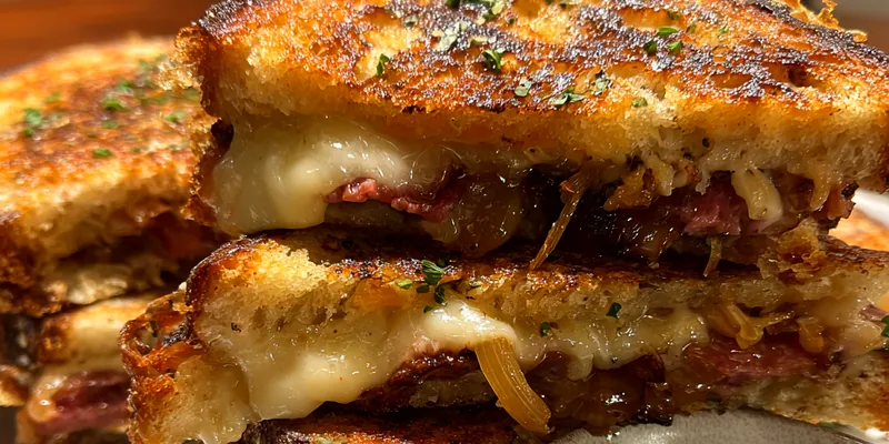 Gourmet Beef Grilled Sandwich