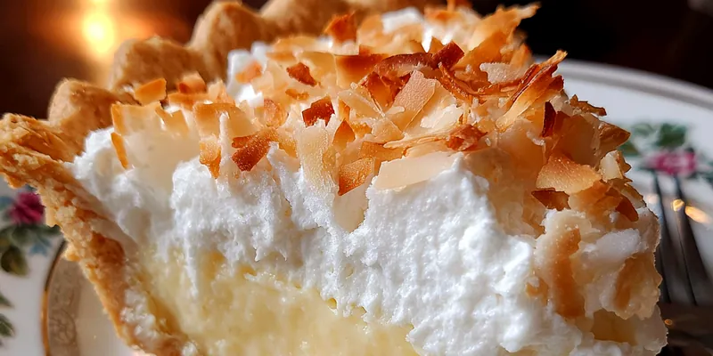 Grandma's Coconut Cream Pie