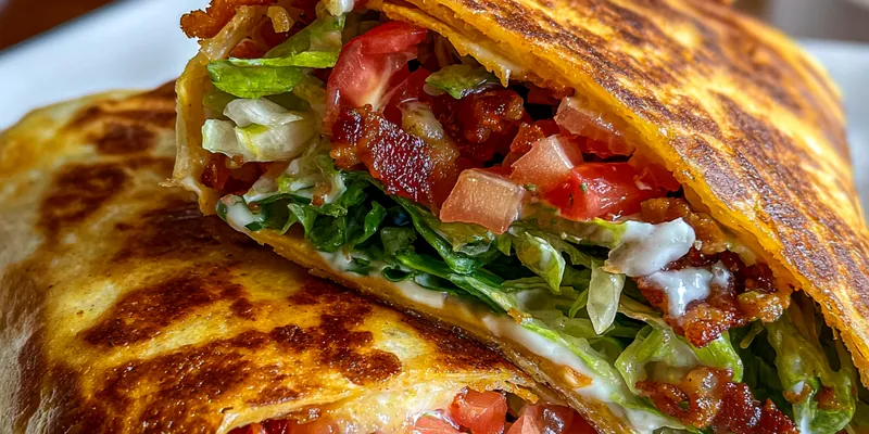 Savory Grilled BLT Wraps