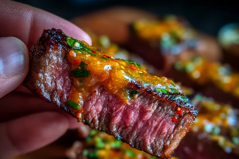 Fresh ingredients for Grilled Butter Steak
