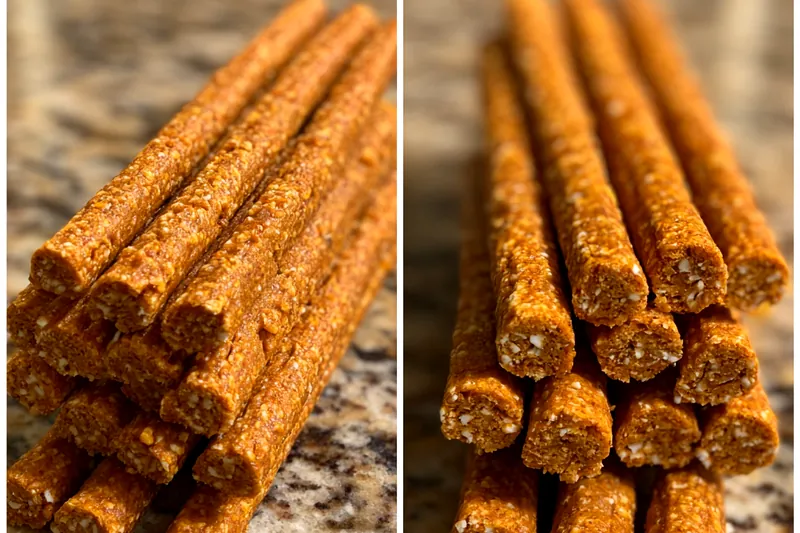 Fresh ingredients for Healthy Pumpkin Oatmeal Sticks