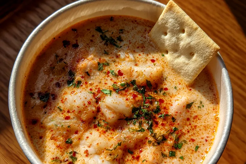 Fresh ingredients for Hearty Seafood Stew Delight