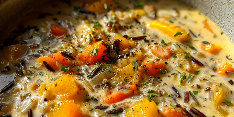 Hearty Wild Rice Soup