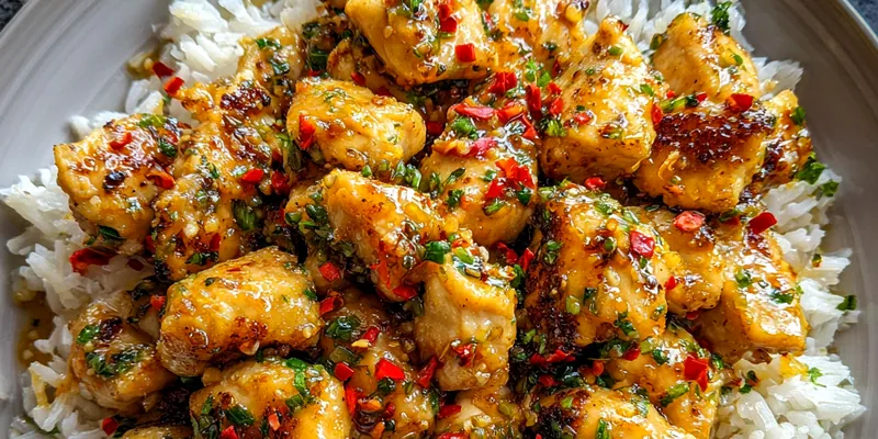 Herb Butter Chicken with Rice