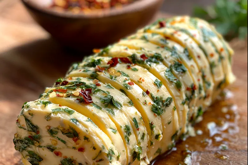 Fresh ingredients for Herb Infused Compound Butter