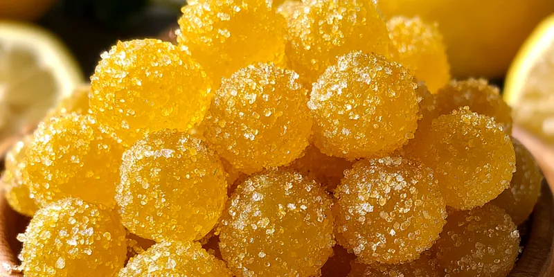 Homemade Sugary Lemon Bites