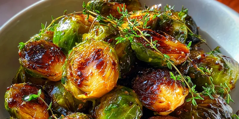 Caramelized Honey Brussels Sprouts