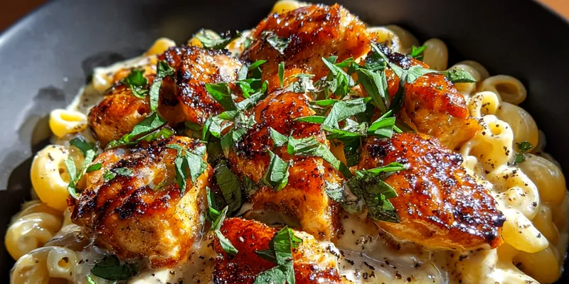 Honey Glazed Chicken Pasta