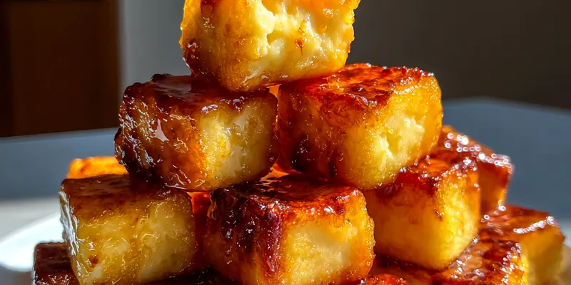 Honey Glazed Cornbread Bites