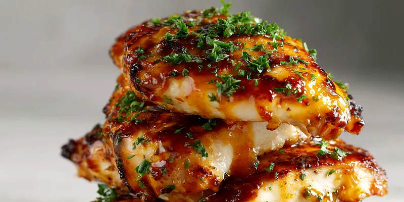 Honey Lime Chicken Stack with Avocado and Cilantro