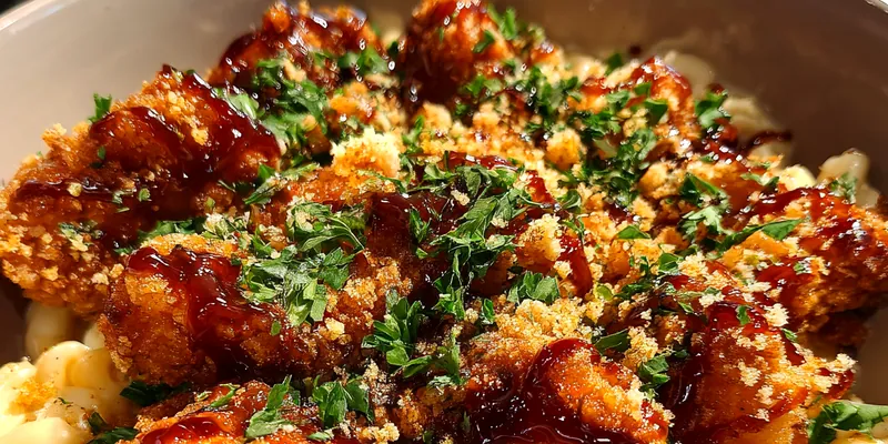 Honey Pepper Chicken Macaroni