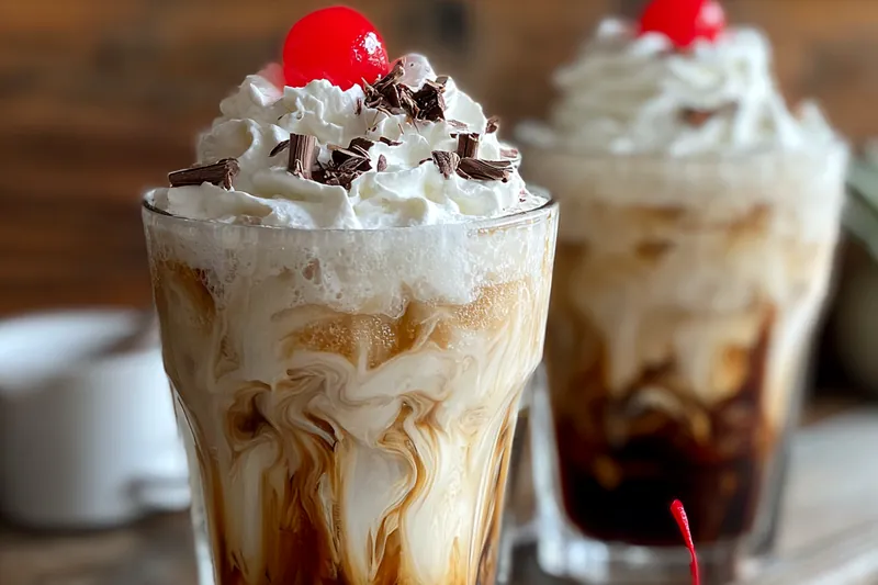 Fresh ingredients for Iced Coffee Delight