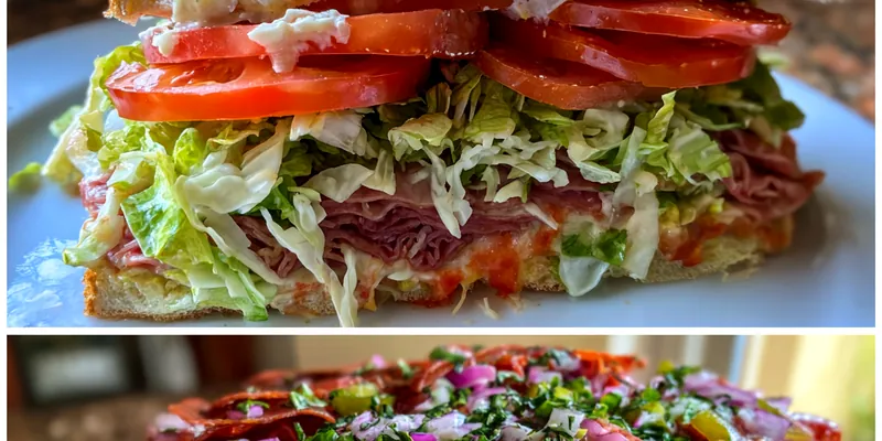 Hearty Italian Grinder Sandwich