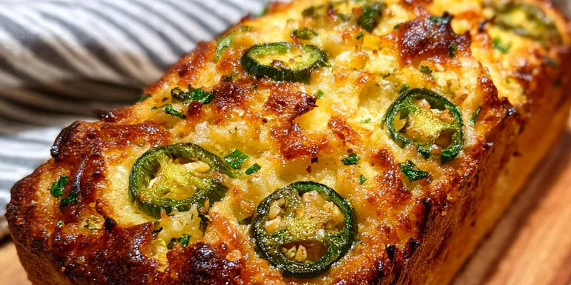 Jalapeño Cheddar Bread Delight