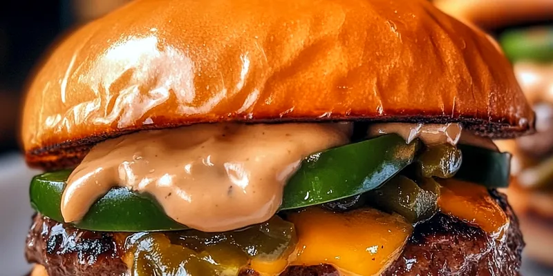 Jalapeño-Onion Smash Burgers