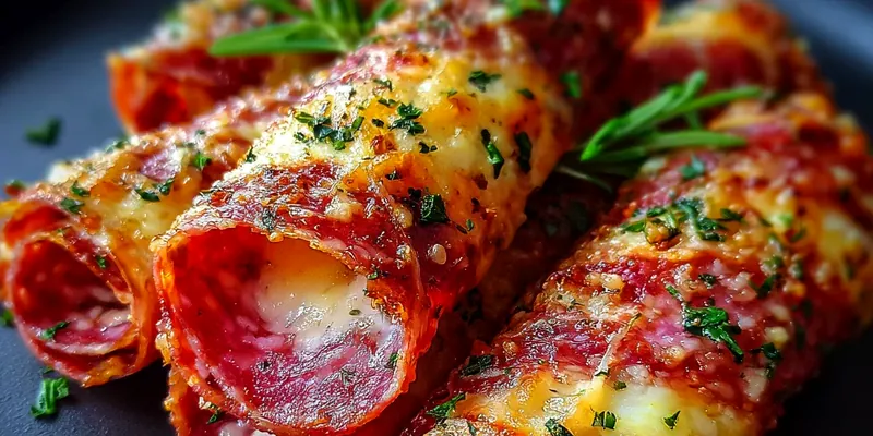 Keto Salami Roll Ups for Easy Snacking