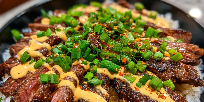 Savory Korean BBQ Steak Bowl