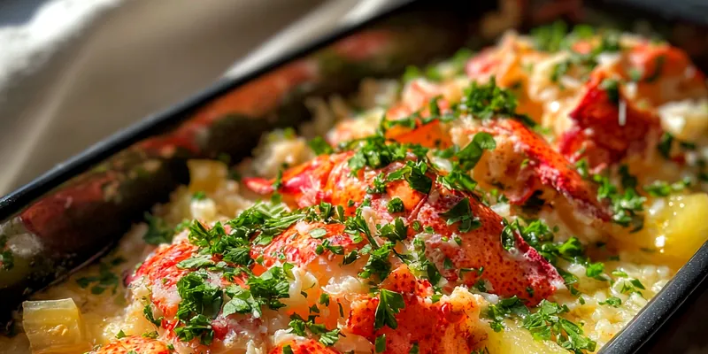 Lemon Butter Lobster Delight