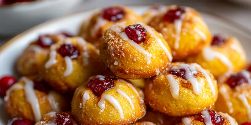 Lemon Cranberry Cookies