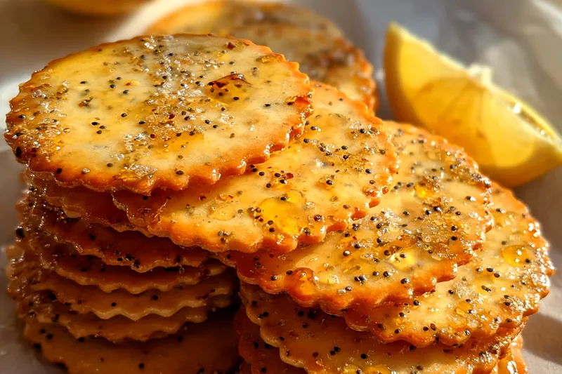 Cooking process for Lemon Poppy Seed Cookies
